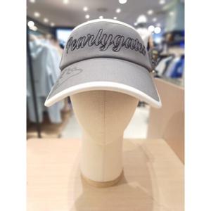 [파리게이츠] 25FW가을 여성 볼륨 리본 포인트 와이드 선캡 (521E3CP001GY)