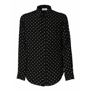[CELINE] 라프리마 남성 셔츠 프린트 비스코스 루즈 2C813387Z12NC 블랙 /8