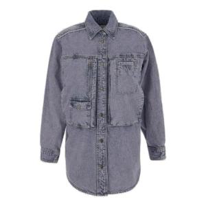 Isabel Marant 칼라 버튼업 데님 재킷 23EVE0152FA A2H03I86LC TP945659397