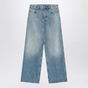 GUCCI Wide light blue jeans with faded effect 816971XDC7SRGUC-4009