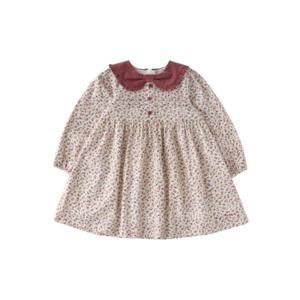 M밍크뮤D 25FW (PK)쁘띠플라워원피스 가을겨울초봄 드레스 (35A1540004)