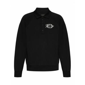 [GIVENCHY] 라프리마 남성 스웨트셔츠 스웨터 블랙 브러쉬드 코튼 PoloStyle 스웻셔츠 BMJ0M53YPK001 /8