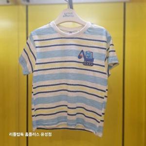 리틀밥독 HC02 포크디노티셔츠 H252MTS09
