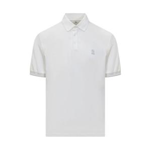 브루넬로 쿠치넬리 폴로 티셔츠 ME8548788 CK640 BIANCO GRIGIO