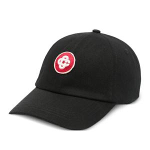 카사블랑카 자수 로고 라운드 패치 캡 APF25HAT00203 BLACK
