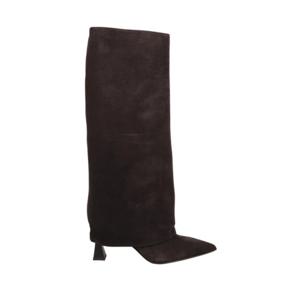 세르지오 레반테시 부츠 KRIZIA56 LEATHER SOFT EBANO