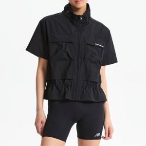 M 뉴발란스자켓 RQK NBNAF2W422-19 WOMEN 경량 스트링 반팔 우븐자켓