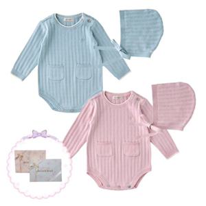 선물추천[밍크뮤HP]25년F W 니트보넷SET바디슈트 2종택일 (35A14-604-01 02)