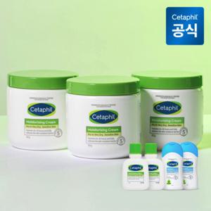 세타필 모이스춰라이징 크림 453g 3개+로션 29ml 2개+바디워시 50ml 2개