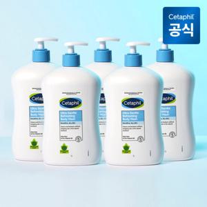 세타필 젠틀 바디워시 리프레싱 (산뜻한향) 1L 5개