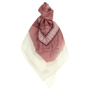 FERRAGAMO Gravure print scarf 785731ROSAARANCIO