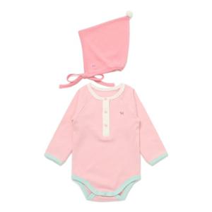 [블루독베이비] 25FW가을신상 (PK)롤리팝모달세트바디슈트 (45A7004010)