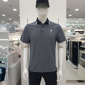 [제이디엑스]배색요꼬에리스트라이프티셔츠X2TSW2548NA