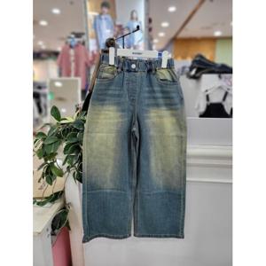 에꼴리에 세이브존06 브러쉬 빅와이드청바지 25C5255