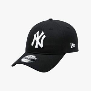 뉴에라모자 GQC 14561815 MLB 뉴욕 양키스 화이트 온 블랙 언스트럭쳐 볼캡 블랙