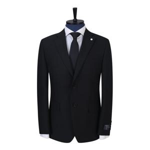 [지이크]F/W 프리미엄 이태리 레다 수입원단 블랙 기본정장 수트 PJJ2007
