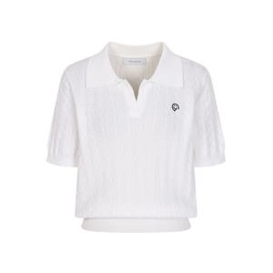 예시카 비스코스 카라 꽈배기 니트 YJ7KP801