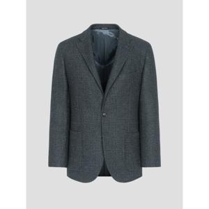 [갤럭시] ZEGNA TROFEO 울캐시 혼방 글렌체크 재킷  그린 (GA5911P10M)