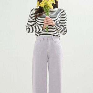 [로엠]컬러다잉 세미와이드 데님 (1color)_ RMTJD23RT1A_CJ