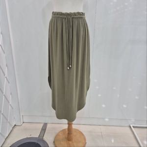 [밸리걸]린넨 혼방 H 디자인 스커트 920200