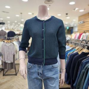 [BCBG][BCBG] o 크로셰 RIB 변형 가디건 B5C7K202