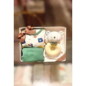 [아가방] 로키 슬림 내의 베코 딸랑이 인형선물세트 (01S75761163402)