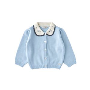 밍크뮤 25년가을겨울신상(BL)블루모노자수가디건35A1520003A