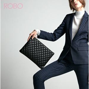 ROBO 이태리산 양가죽 퀼팅 클러치