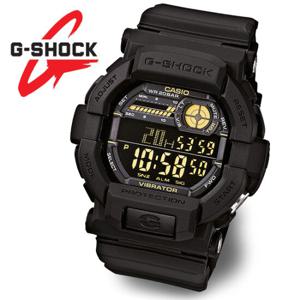 [정품] G-SHOCK 지샥 GD-350-1BDR 진동알람 전자 방수 군인시계