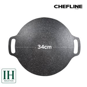 셰프라인 인앤아웃 화강암 IH 그리들 34cm