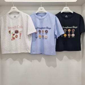 [행텐주니어]쿨 텐션 귀여운 반팔 티셔츠14470-131-402-05