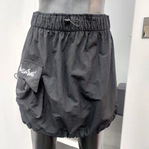 [파사디]여성골프 카고 주머니 스트링 스커트 P24MSK582MBKFRE