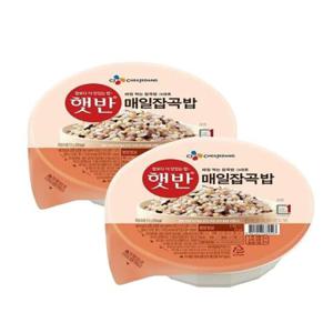 [CJ제일제당] 햇반 매일잡곡밥 210g 24개