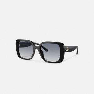 코치 오버사이즈 스퀘어 선글라스 CL907-BLK 블랙