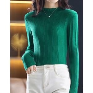 [커스텀에이블]반목 슬림 골지 니트_C2409KN646C