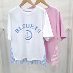 [샤트렌]면배색티HCDMTS206