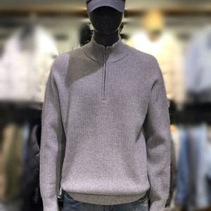 [버커루]남성 니트 풀오버 하프집업(MODA23W050KT)