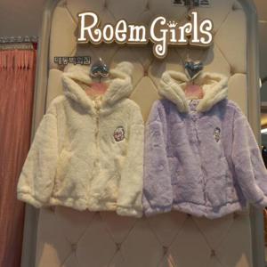 로엠걸즈 DP01 슈아 귀달이 열풍퍼 후두집업 RGJM24W1S