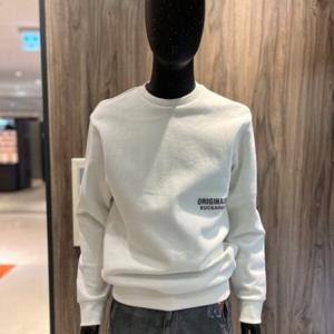 [버커루]남성 데일리 양면 로그 POINT 맨투맨티셔츠(MDBKR24U100