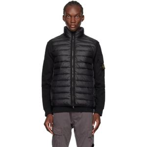 25 FW 스톤아일랜드 남성 블랙 퀼팅 다운 베스트 242828M178044