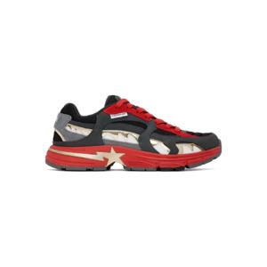 25 FW BAPE 남성 블랙 샤크 스타 차이나 M1 스니커즈 251546M237016