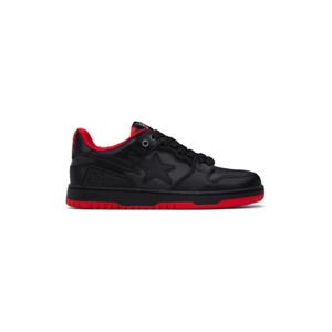 25 FW BAPE 남성 블랙 Sk8 스타  4 스니커즈 241546M237020