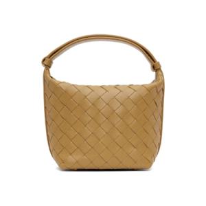 25 FW Bottega Veneta 여성 탠 캔디 월리스 숄더백 242798F046013