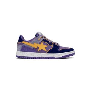 25 FW BAPE 남성 퍼플 베이프 SK8 스타  4 스니커즈 242546M237014