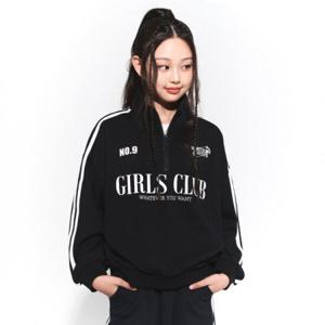 [더데이걸]블록코어반집업스웻셔츠TGMA24T09