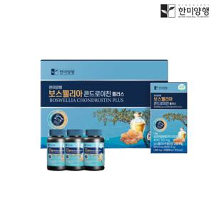 한미양행 보스웰리아 콘드로이친 플러스 선물세트(1000mg x 60정 x 3개입) 1박스
