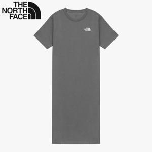 노스페이스 NT7ZR40B 여성 애니타임 맥시 드레스 반팔 원피스 KR