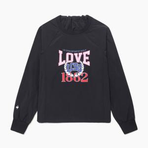 [20%OFF] 르꼬끄골프 여성 홑겹 라운드 우븐 티셔츠 (GQ122LRL11)