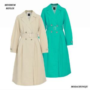 [미니멈]MD 크리스 A라인 금장버튼 트렌치코트 MD MMXAAWY2250_C