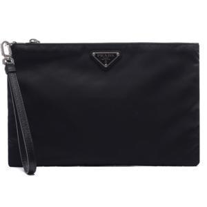 [프라다]24FW 남성 리나일론 사피아노 클러치백 (2NH006 2DMH F